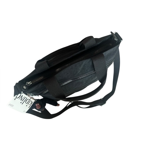 Kipling Black Miah Crossbody Bag Tote - Picture 2 of 9